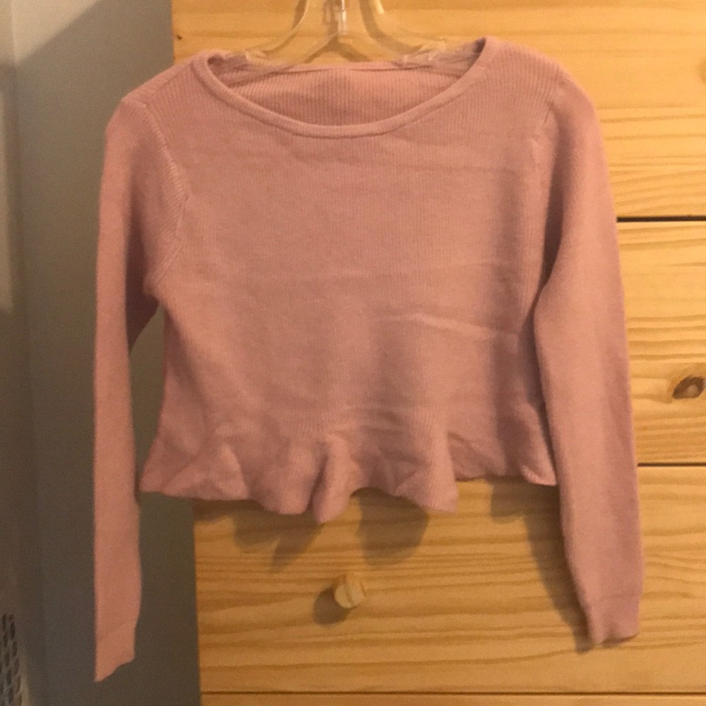 Crop sweater